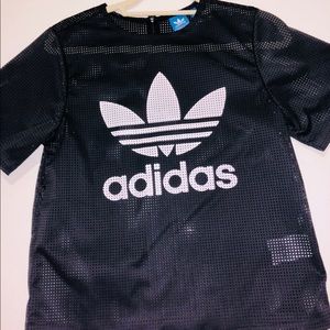 Adidas boutique jersey zip top